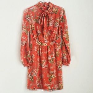 Forever 21 bird print dress